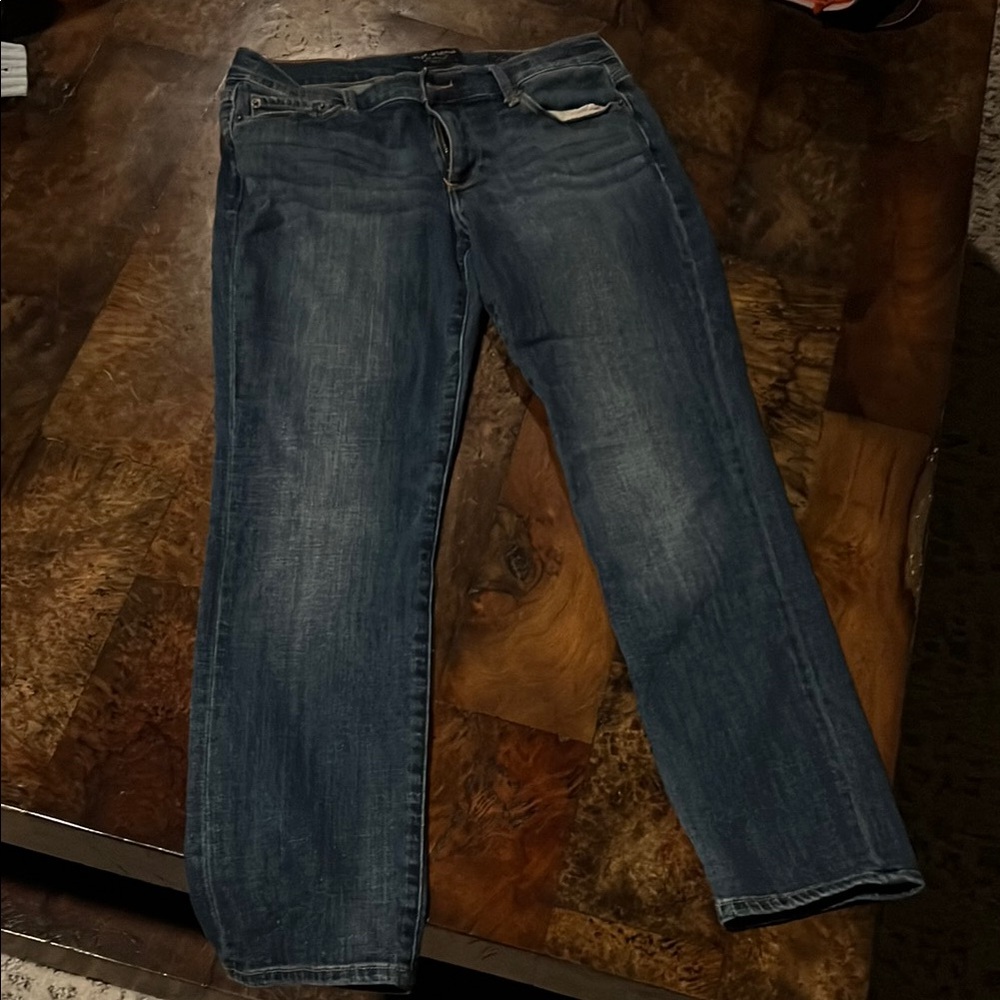 Luchy Brand Blue Denim Jeans ankle cut